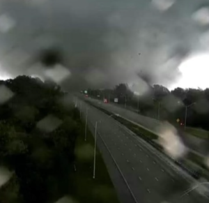 Wedge tornado hits Fort Pierce, FL